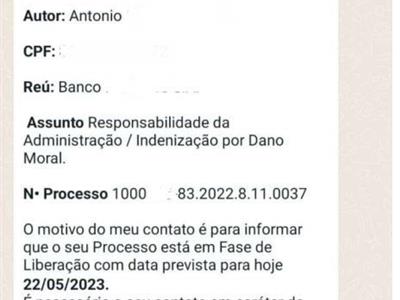 Foto da Notícia: Não caia nessa fraude: criminosos estão usando o nome de Central de Precatórios para aplicar golpes