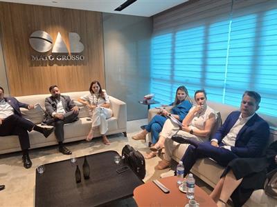 Notícia destaque: OAB-MT recebe visita técnica de preparação para evento inédito em Mato Grosso