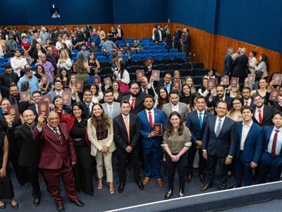 Foto da Notícia: Gisela Cardoso dá as boas-vindas a novos advogados, advogadas e estagiários: OAB-MT de portas abertas
