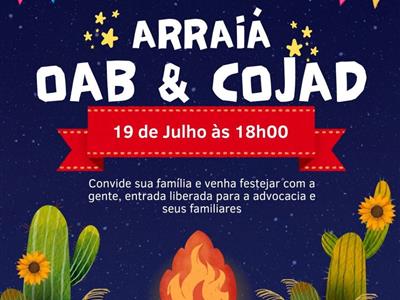 Foto da Notícia: Festa Junina será pela 1ª vez gratuita e irá garantir Cojad em conferência nacional
