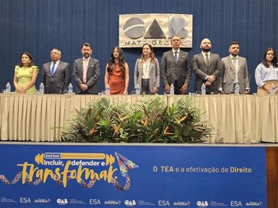 Foto da Notícia: OAB-MT encerra Abril Azul promovendo conscientização e defendendo direitos
