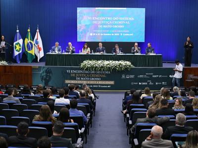 Notícia destaque: Encontro é aberto na OAB-MT reunindo a advocacia e demais operadores do Direito